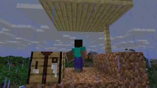 【Minecraft】ちゃんけいのマインクラフト日記 ２日目 雨の音がすっごいのこれ！知ってた！？