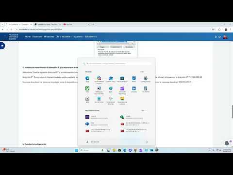 Poner IP Fija Redes  2025LISVRyCE 1.3.1