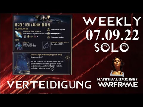 Warframe: Archon Jagd - Archon Boreal vom 07.09.22 - #02 [PS4][deutsch/german]