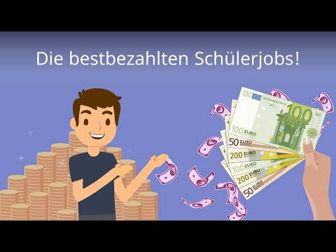 Die besten Schülerjobs ab 16 -- Geld verdienen!