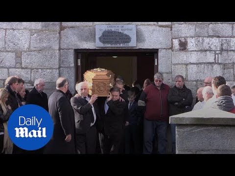 Mourners gather to remember 'family man' footballer Liam Miller