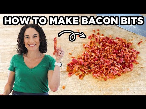 How to Make Crispy Bacon Bits the EASY Way!
