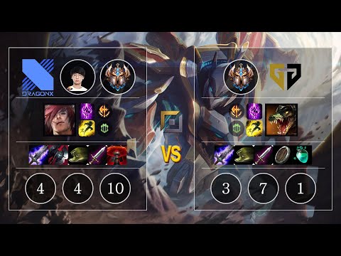 DRX Doran Sett vs Renekton Top - KR Challenger Patch 10.10