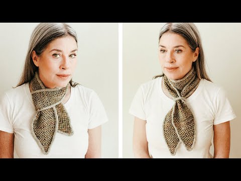 Moonstruck Knits | Schelpje scarf | Tutorial applied I-cord