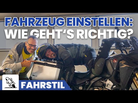 Sitzposition Motorrad - wie stelle ich mein Motorrad auf meine Bedürfnisse ein?