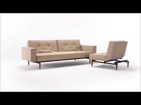 SPLITBACK WITH ARMS & DARK STYLETTO 537