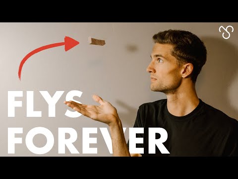 How to Make a Paper Airplane that Flies FOREVER (Not Clickbait)