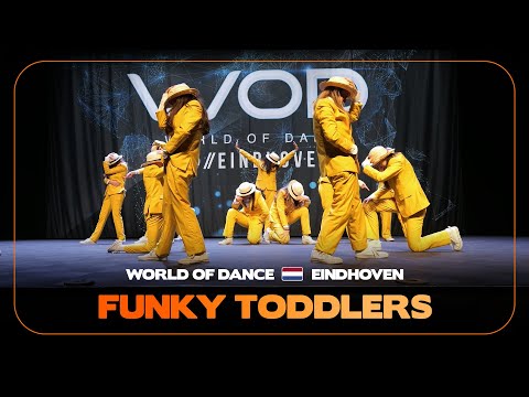 FUNKY TODDLERS | 2nd Place Junior Team Division | World of Dance Eindhoven 2025   #WODEIN25