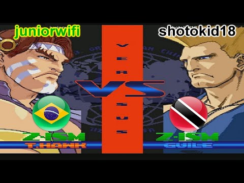 Street Fighter Zero 3 Upper - juniorwifi vs shotokid18