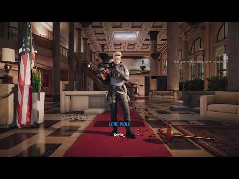 (TS) Rainbow Six Siege - (Elimination, Realistic) Lone Wolf on Crystal Guard Bank as Osa