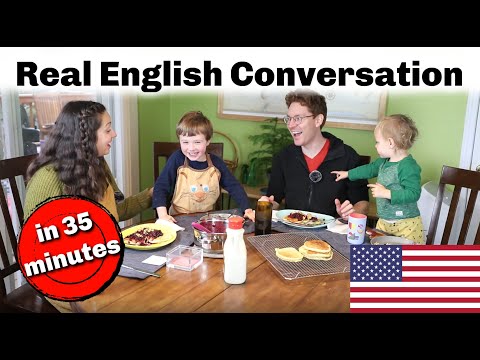 Real English Conversation: Eat With Us