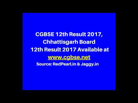 download lagu mp3 mp4 Cgbse 12th Result 2017, download lagu Cgbse 12th Result 2017 gratis, unduh video klip Cgbse 12th Result 2017