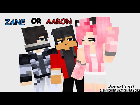 KC CHOOSE BETWEEN ZANE OR AARON | LOVE FOOL MEME | TILL I LET GO MEME - Minecraft Animation