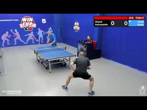 02:30 Oleksii Holoveshkin 3-1 Vitalii Kibka  South 6 WIN CUP 15.11.2022 WINCUP | TABLE TENNIS