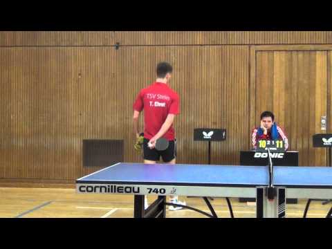 Tischtennis Oberliga TSV Stein-TV Erlangen2013 (19)Tobias Ehret vs Karsten Reiss4