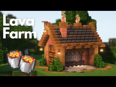 LAVA FARM | Minecraft Tutorial | Java & Bedrock [1.21+]