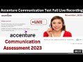 Accenture Communication Assessment 2023 Accenture Communication Test Live Rec   Accentureoffcampus