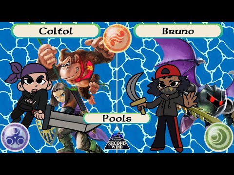 Coltol (Hero, Donkey Kong) VS BRUN1T01 (Meta Knight) Second Wind Pools