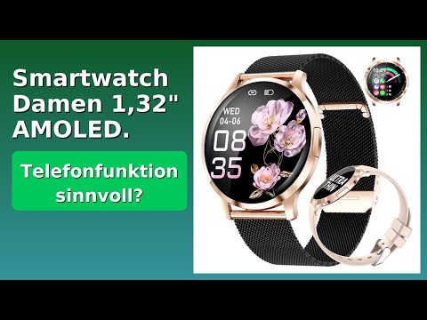 BEWERTUNG (2025): Smartwatch Damen 1,32" AMOLED.. WESENTLICHE Einzelheiten