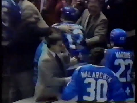 Nordiques vs Canadiens - Séries 1984, 4e match (16 avril 1984)