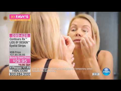 HSN 10 Faves with Helen Keany presents LIDS BY DESIGN Dramatic 7mm Eyelid Strips