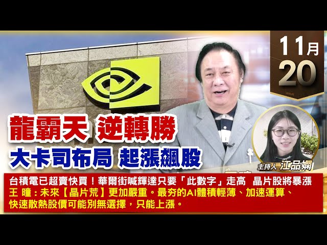 【財經至尊】王曈 1120《【龍霸天 逆轉勝】》旺矽、振樺電、華景電翻倍再翻倍，保瑞、力旺、川湖、千金接力賽｜【波段獲利王、實戰驗證真功夫第一名】加入line@ king5588