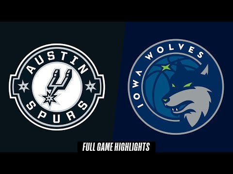 Austin Spurs vs. Iowa Wolves - Game Highlights