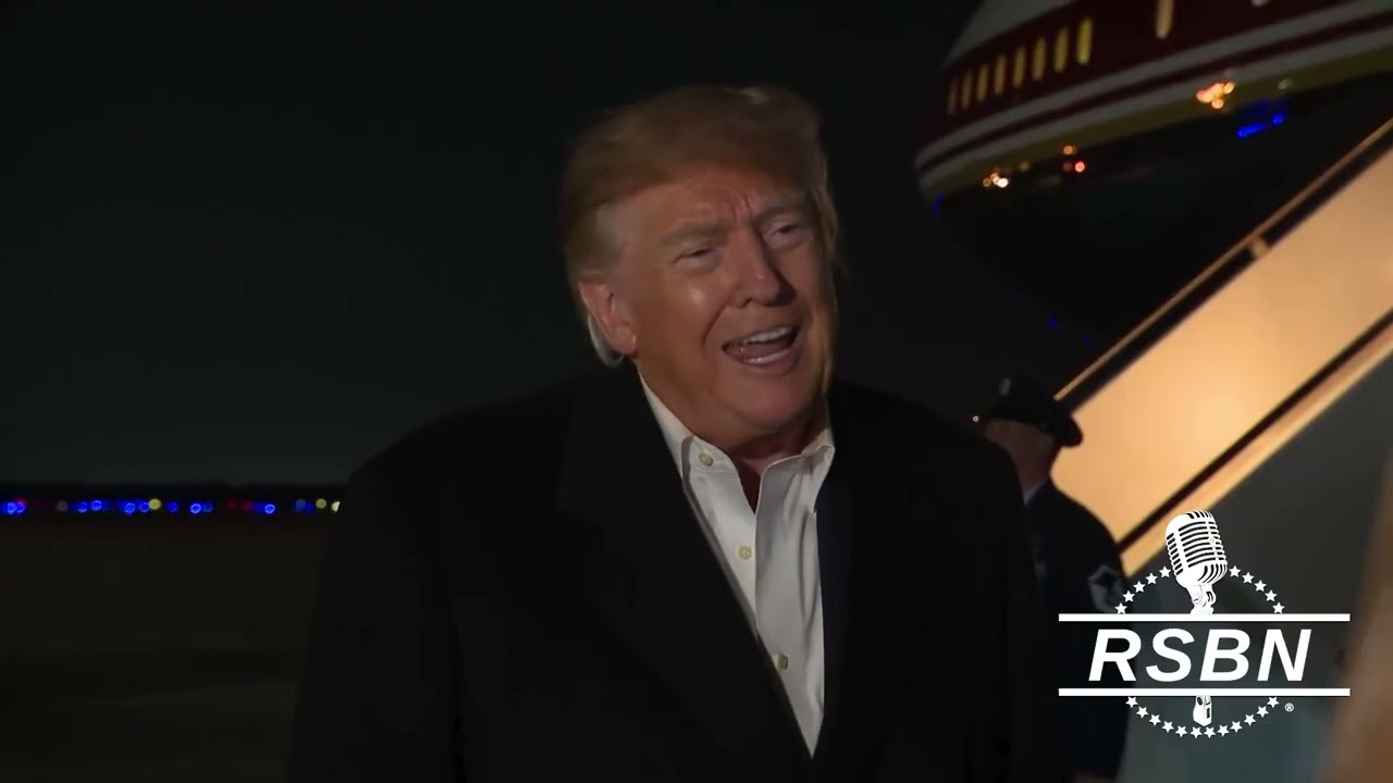 President Trump Holds Press Gaggle After Successful Rallies in Texas - 10/28/26