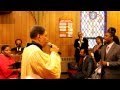 Rev. Bolling singing " We Shall Behold Him"  10-20-12.MOV