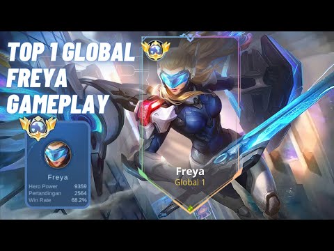 Top 1 Global Freya Gameplay by LarCaveR - Mobile Legends: Bang Bang