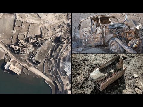 Il villaggio di Aceredo, sott’acqua da 30 anni, è riemerso a causa della siccità