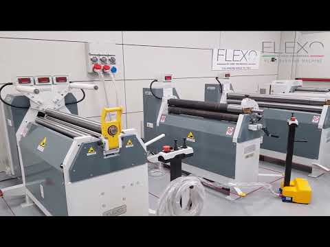 Walcarki FLEXO OMEC: 3, 4 i 5-cio rolkowe maszyny do obróbki blach SOLUTION TRADE PL - zdjęcie