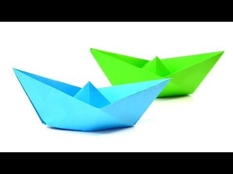 Come fare una barca di carta fai da te | Origami