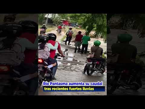 Fuertes Lluvias Provocan Crecida Del Río Pantasma Y Generan Afectaciones En Puente