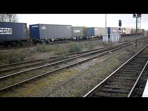 Freightliner Class 66 no: 66504 Passing Didcot Parkway Working A Freightliner To Southampton.