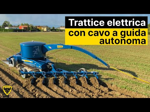OXE-E® Trattrice elettrica con cavo a guida autonoma | www.oxe-e.com