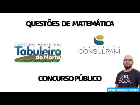 CONSULPAM PREFEITURA MUNICIPAL DE TABULEIRO DO NORTE-CE CARGO PEDAGOGO #consulpam #jaguaretama