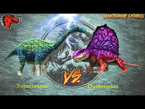 Supersaurus VS Dimetrodon 5 Star | Jurassic World The Game [1080P]