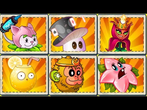 Plants vs Zombies 2 EVERY PREMIUM PLANT POWER-UP! vs GARGANTUAR (Chinese version)-P1