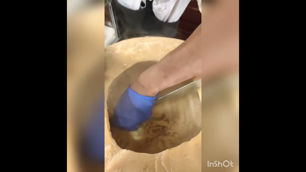 Parmesan Cheese Wheel Pasta