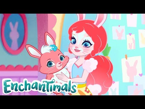 Royal Enchantimals Baby BFFs Reveal Wave 1 Bunny HLK85 Lelle ar dzīvniekiem