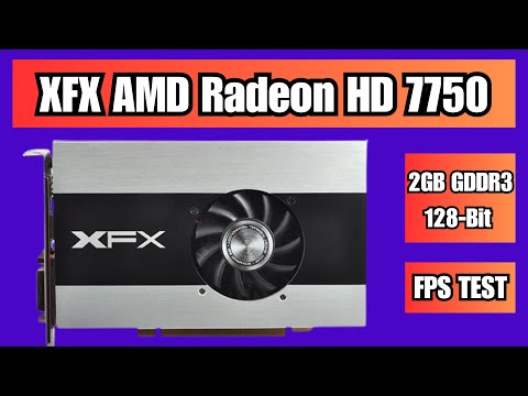 XFX Core Edition Radeon HD 7750 2GB DDR3 128Bits Graphics Card FPS Benchmarking 2025