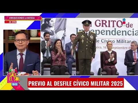 Inicia el Desfile Cívico Militar 2025 | Imagen Noticias