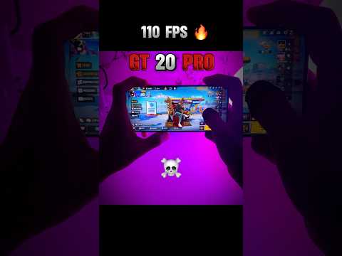 GT 20 PRO 120 fps  one hand gameplay 🔥