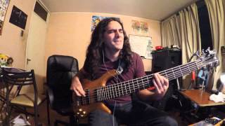 Cynic - The lions roar Bass cover by Marcos Sánchez