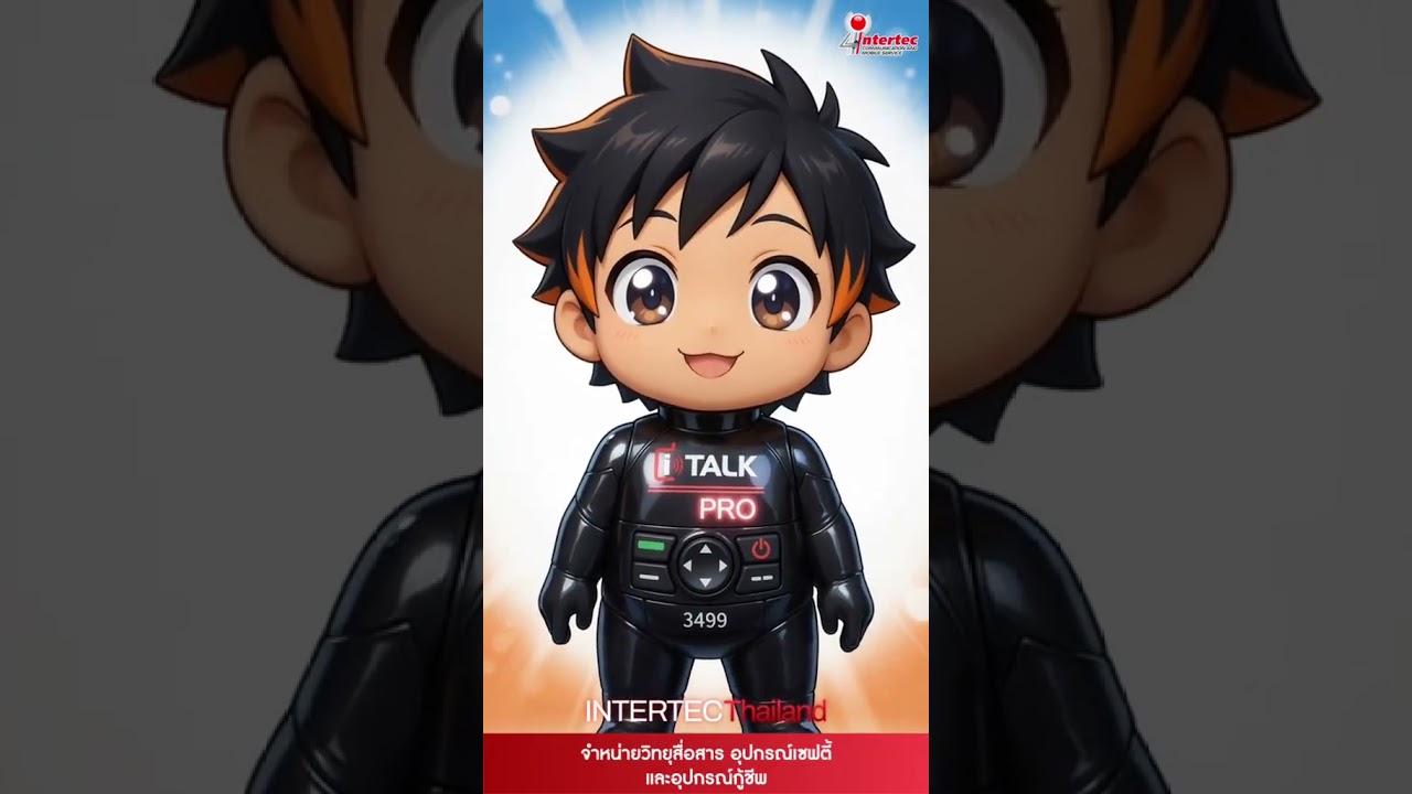 i-TALK PRO 3499 วิทยุสื่อสาร 4G POC ไร้ขีดจำกัดด้านระยะทาง พร้อมมาตรฐานกันน้ำ IP68