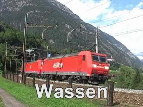 Wassen - Gotthard line - september 2009