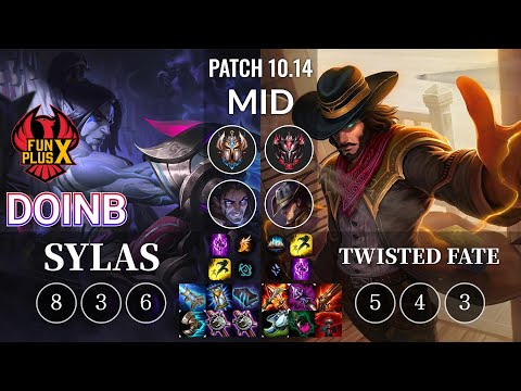 FPX Doinb Sylas vs Twisted Fate Mid - KR Patch 10.14
