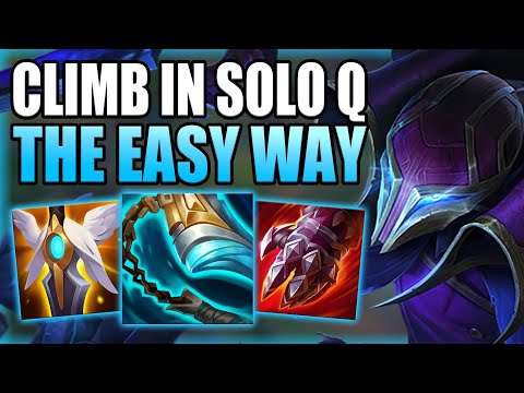 USE THIS STRATEGY TO QUICKLY CLIMB IN SOLO Q WITH NOCTURNE JUNGLE! - Best Runes/Build S+ Guide