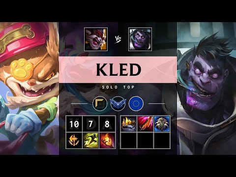 Kled Top vs Dr. Mundo - EUW Diamond Patch 25.13